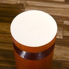 Табурет «Гиря», 26×26×47 см, дерево албезия - Фото 2