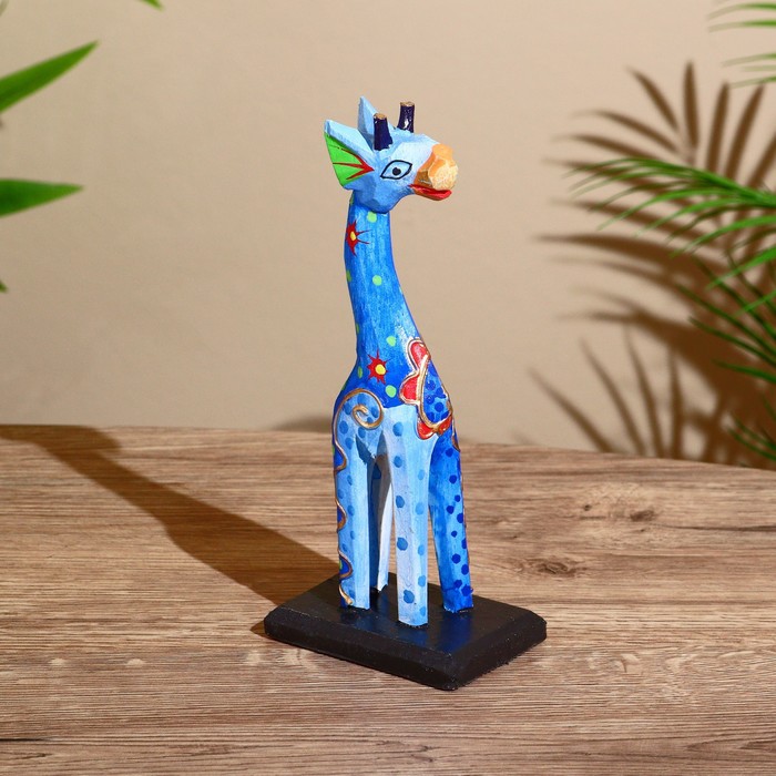 Сувенир "Жираф" албезия 20 см  микс - Фото 1
