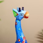 Сувенир "Жираф" албезия 20 см  микс - фото 7452999