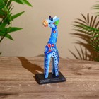 Сувенир "Жираф" албезия 20 см  микс - фото 7453001