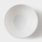 Миска «Дива», 13×7 см, стеклокерамика, цвет белый - Фото 2