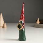 Сувенир полистоун "Дедуля с мешком/Бабуля с венком в колпаке с сердцем" МИКС 3х3,5х18 см - фото 22879998