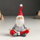 Сувенир полистоун "Дед Мороз - йог. Медитация" МИКС 12х5х10,5 см - Фото 2