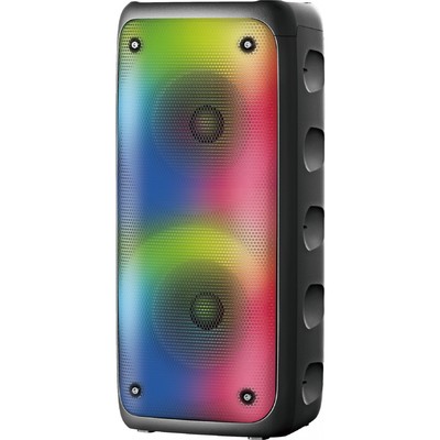 Минисистема Hyundai H-MC1230 черный 40Вт FM USB BT micro SD