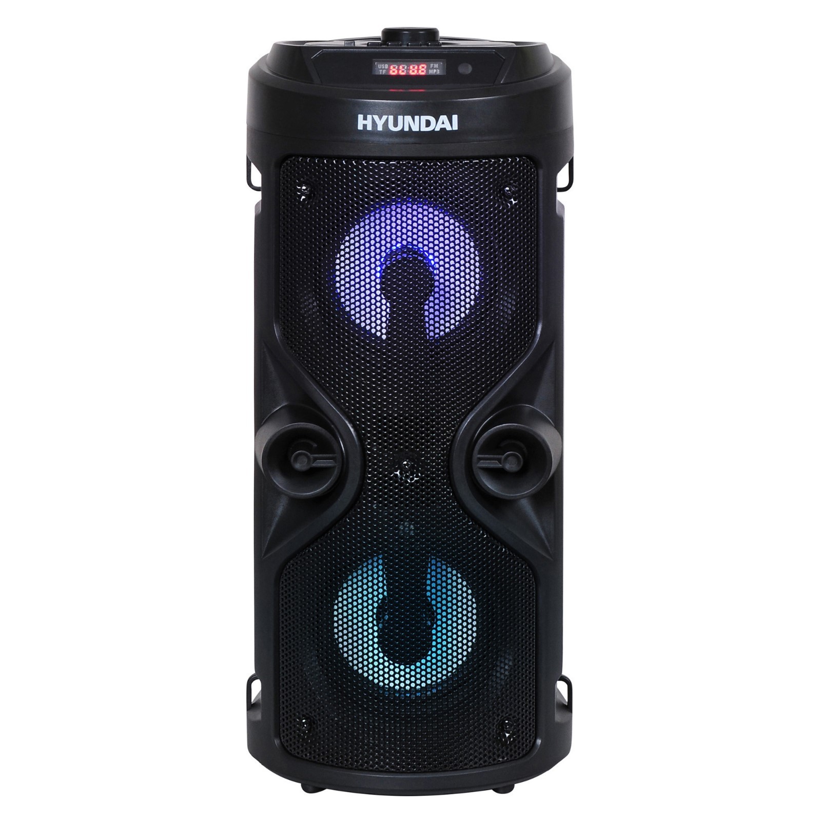 Минисистема Hyundai H-MC150, 50Вт, FM, USB, BT, SD/MMC, черный ...