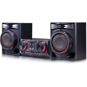 Минисистема LG CJ44 черный 480Вт CD CDRW FM USB BT