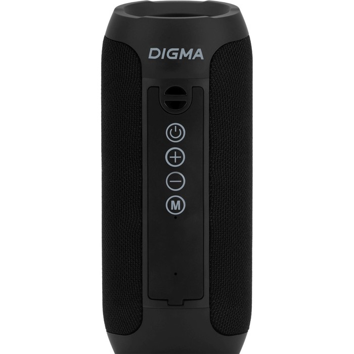 Колонка порт. Digma D-PS1510 черный 10W 2.0 BT 10м 1200mAh - фото 51348400