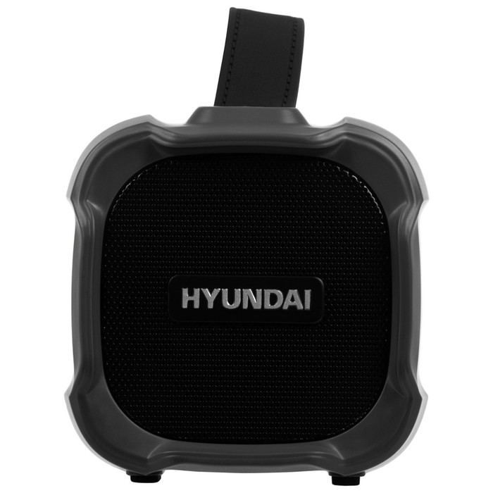 Колонка порт. Hyundai H-PAC440 черный 9W 1.0 BT/3.5Jack/USB 10м 1500mAh - фото 51348559