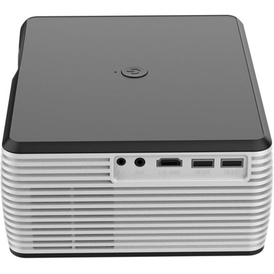 Проектор Hiper Cinema D5 Gray LCD 6000Lm (1920 2000:1 ресурс лампы:50000часов 2xUSB typeA 1x   10044
