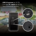 Радиоприемник настольный Hyundai H-SRS104 черный USB SD/microSD - Фото 5