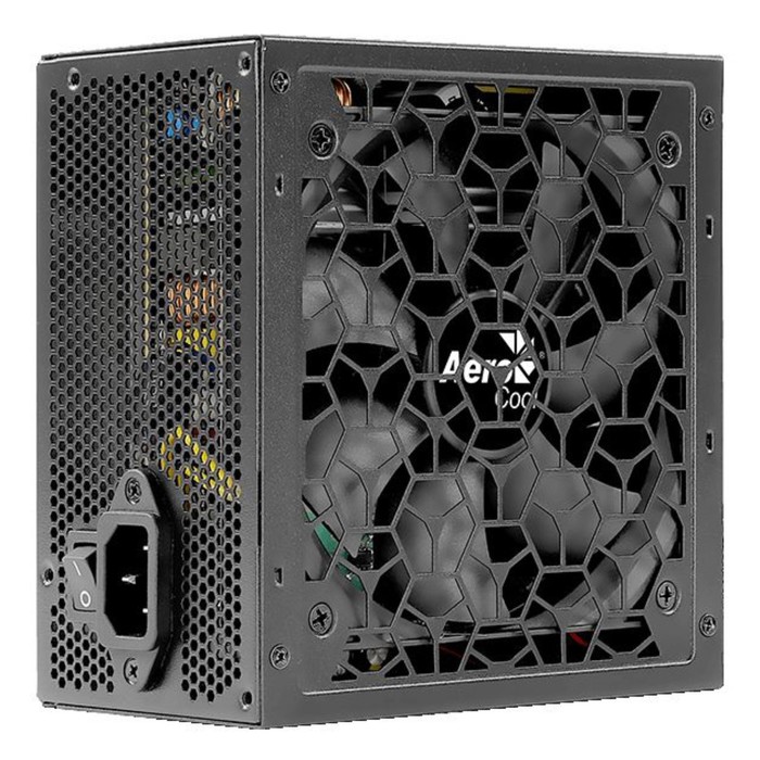 Блок питания Aerocool ATX 600W AERO WHITE 80+ (24+4+4pin) APFC 120mm fan 5xSATA RTL - фото 51349052