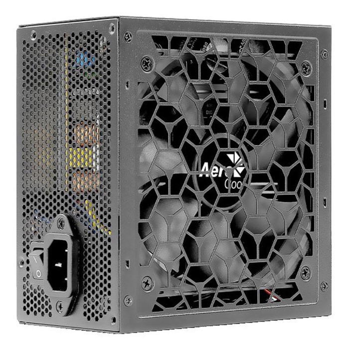 Блок питания Aerocool ATX 750W AERO BRONZE 80+ bronze 24+2x(4+4) pin APFC 120mm fan 6xSATA R   10044 - фото 51349106