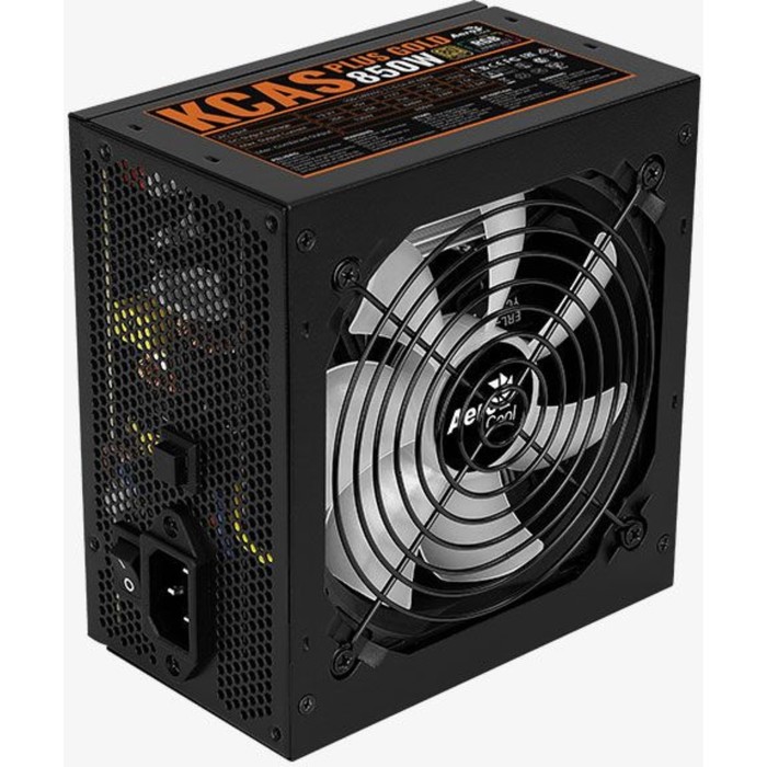 Блок питания Aerocool ATX 850W KCAS PLUS GOLD 850W ARGB 80+ gold 24+2x(4+4) pin APFC 120mm f   10044 - фото 51349120