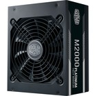 Блок питания Cooler Master ATX 2000W M2000 80+ platinum (24+8+4+4pin) APFC 135mm fan 12xSATA   10044