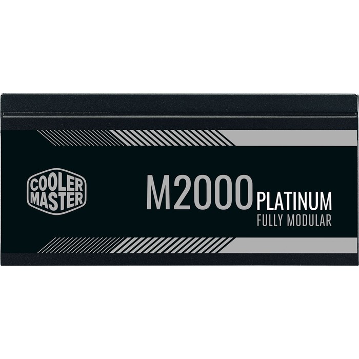 Блок питания Cooler Master ATX 2000W M2000 80+ platinum (24+8+4+4pin) APFC 135mm fan 12xSATA   10044 - фото 51349147