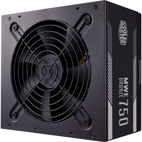 Блок питания Cooler Master ATX 750W MWE Bronze V2 80+ bronze (24+4+4pin) APFC 120mm fan 8xSA   10044