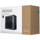 Блок питания Deepcool ATX 550W PK550D 80+ bronze 24+2x(4+4) pin APFC 120mm fan 6xSATA RTL - фото 51349222 Блок питания Deepcool ATX 550W PK550D 80+ bronze 24+2x(4+4) pin APFC 120mm fan 6xSATA RTL - фото 51349222