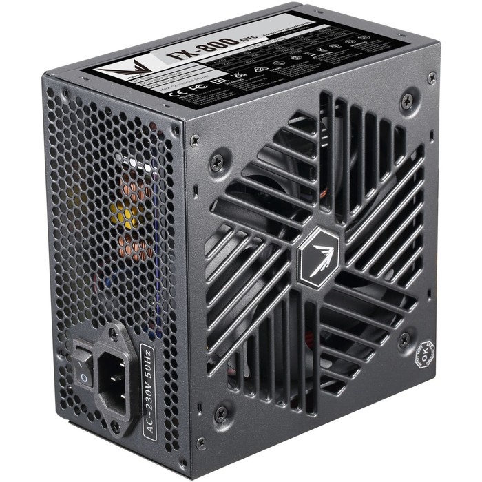 Блок питания Formula ATX 800W FX-800 (24+4+4pin) APFC 120mm fan 7xSATA RTL - фото 51349314