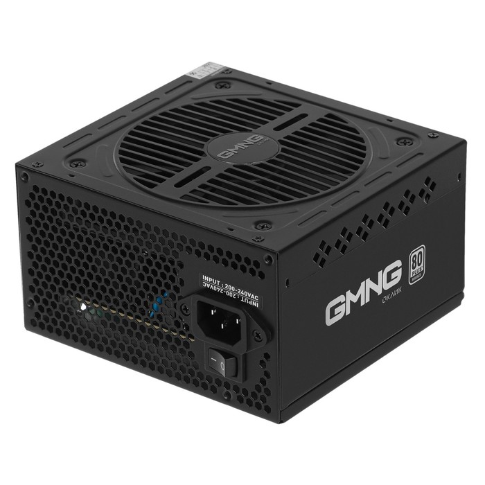 Блок питания GMNG ATX 550W PSU-550W-80BR 80+ bronze (24+4+4pin) APFC 120mm fan 5xSATA RTL - Фото 1