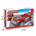 Конструктор гоночная машина Winner KEYIXING Гонки, на радиоуправлении, 185 деталей, 6+ - Фото 4