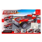 Конструктор гоночная машина Winner KEYIXING Гонки, на радиоуправлении, 185 деталей, 6+ - Фото 5
