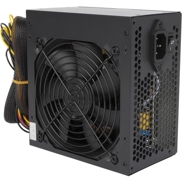 Блок питания Hiper ATX 650W HPC-650 80+ (24+4+4pin) APFC 120mm fan 5xSATA - фото 51349503