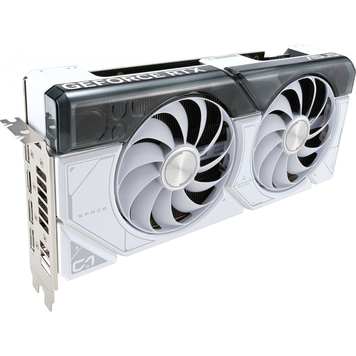 Видеокарта Asus PCI-E 4.0 DUAL-RTX4070-O12G-WHITE NVIDIA GeForce RTX 4070 12288Mb 192 GDDR6X   10044 - фото 51349576