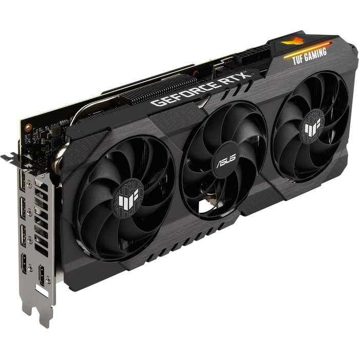 Видеокарта Asus PCI-E 4.0 TUF-RTX3060TI-O8GD6X-GAMING NVIDIA GeForce RTX 3060Ti 8192Mb 256 G   10044 - фото 51487788