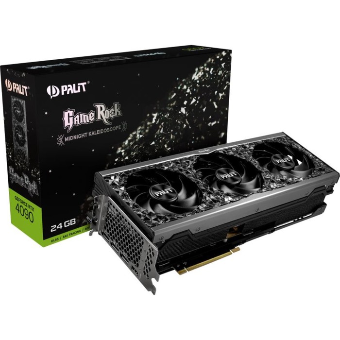 Видеокарта Palit PCI-E 4.0 PA-RTX4090 GAMEROCK NVIDIA GeForce RTX 4090 24576Mb 384 GDDR6X 22   10044 - фото 51349690