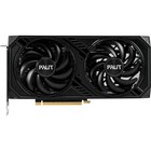 Видеокарта Palit PCI-E 4.0 RTX4060TI DUAL OC NVIDIA GeForce RTX 4060TI 8192Mb 128 GDDR6 2310   10044 - Фото 1