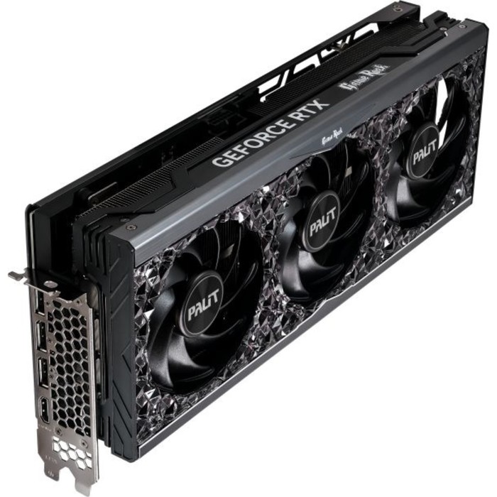 Видеокарта Palit PCI-E 4.0 RTX4070Ti GAMEROCK PREMIUM NVIDIA GeForce RTX 4070TI 12288Mb 192   100445 - фото 51349743