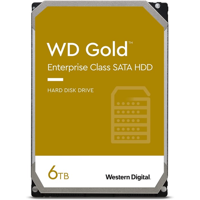 Жесткий диск WD SATA-III 6TB WD6003FRYZ Server Gold (7200rpm) 256Mb 3.5