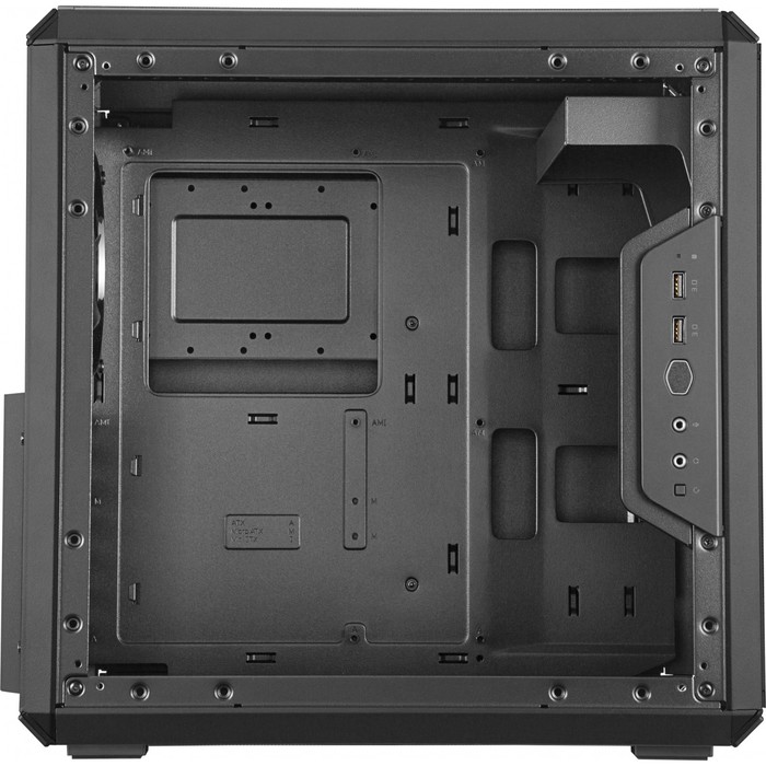 Корпус Cooler Master MasterBox Q500L черный без БП ATX 2x120mm 2x140mm 2xUSB3.0 audio bott P   10044 - фото 51349841