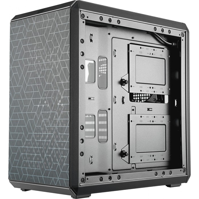 Корпус Cooler Master MasterBox Q500L черный без БП ATX 2x120mm 2x140mm 2xUSB3.0 audio bott P   10044 - фото 51349845