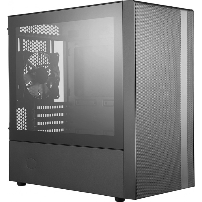 Корпус Cooler Master MasterBox NR400 w/o ODD черный без БП mATX 4x120mm 4x140mm 2xUSB3.0 aud   10044 - Фото 1