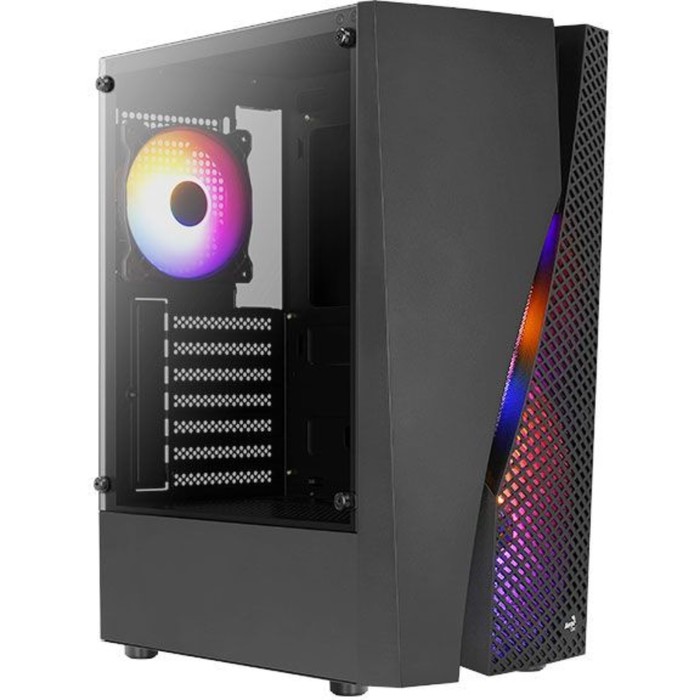 Корпус Aerocool Wave-G-BK-v2 черный без БП ATX 4x120mm 2x140mm 1xUSB2.0 2xUSB3.0 audio bott   100446 - фото 51349912