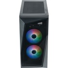 Корпус Cooler Master CMP 320 черный без БП mATX 6x120mm 4x140mm 2xUSB2.0 audio bott PSU - Фото 8