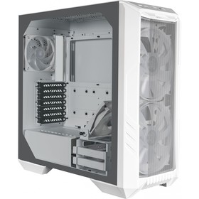 Корпус Cooler Master HAF500 белый без БП ATX 4x120mm 4x140mm 4x200mm 2xUSB3.0 audio bott PSU   10044