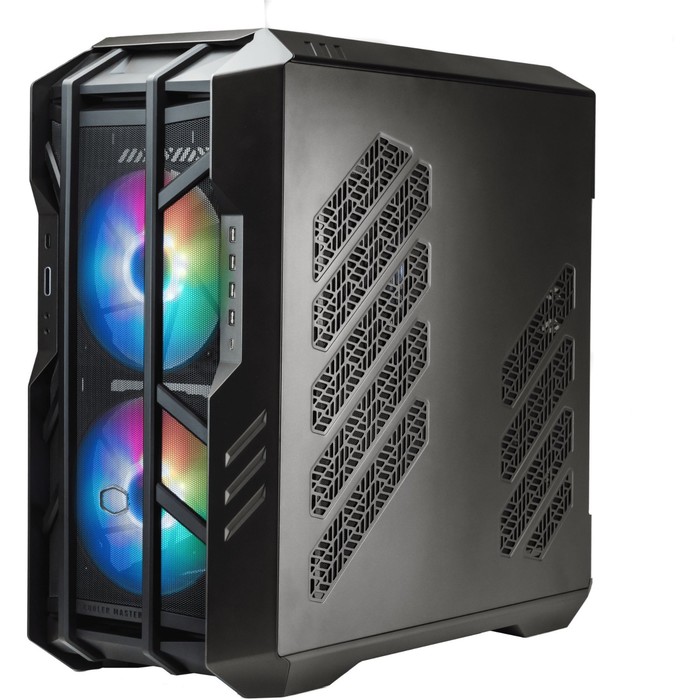 Корпус Cooler Master HAF700 черный без БП E-ATX 5x120mm 4x200mm 4xUSB3.0 audio bott PSU - фото 51349964