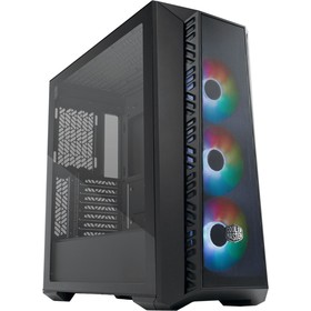 Корпус Cooler Master MasterBox 520 Mesh черный без БП ATX 3x120mm 1xUSB3.0 audio bott PSU