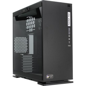 Корпус Inwin CF06 (303C) черный без БП ATX 7x120mm 2xUSB3.0 audio