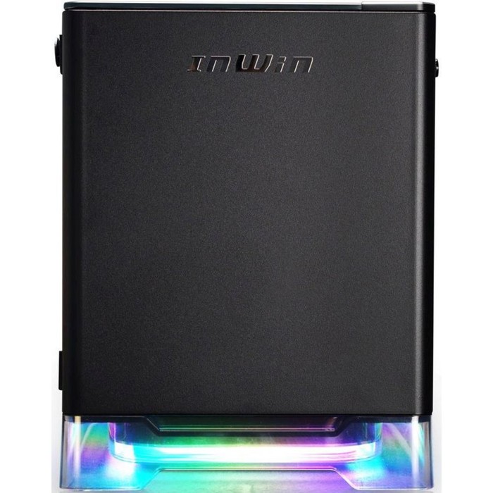 Корпус Inwin CF08A (A1PLUS) черный 650W miniITX 4x120mm 2xUSB3.0 audio - фото 51350075