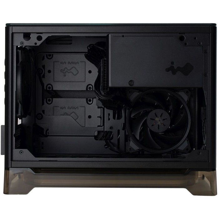 Корпус Inwin CF08A (A1PLUS) черный 650W miniITX 4x120mm 2xUSB3.0 audio - фото 51350076