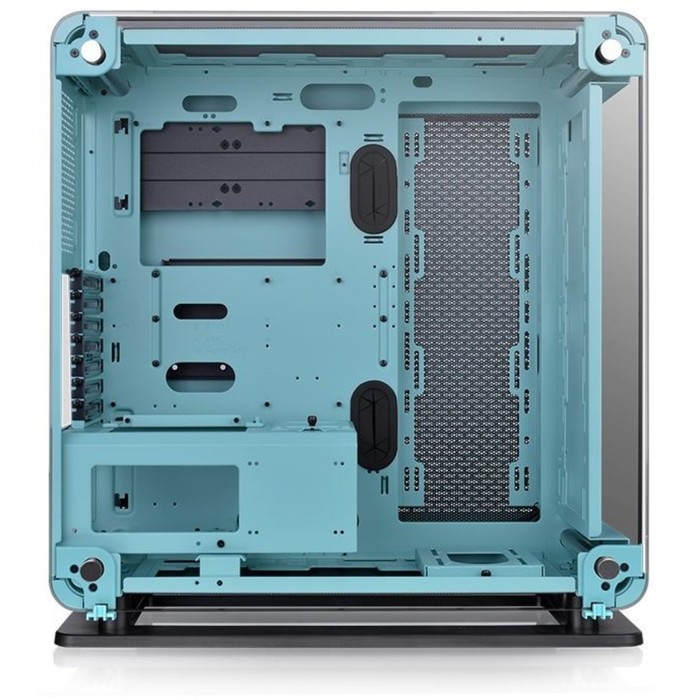 Корпус Thermaltake Core P6 TG Turquoise бирюзовый без БП ATX 10x120mm 6x140mm 2xUSB2.0 2xUSB   10044 - фото 51350093