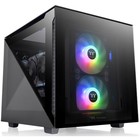 Корпус Thermaltake Divider 200 TG черный без БП mATX 6x120mm 3x140mm 2xUSB3.0 1xUSB3.1 audio   10044 - фото 51350102