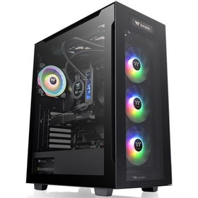 Корпус Thermaltake Divider 550 TG Ultra черный без БП ATX 4x120mm 4x140mm 2xUSB3.0 audio bot   10044