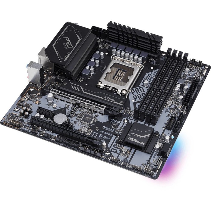 Материнская плата Asrock H670M PRO RS Soc-1700 Intel H670 4xDDR4 mATX AC`97 8ch(7.1) GbLAN R   10044 - фото 51350211