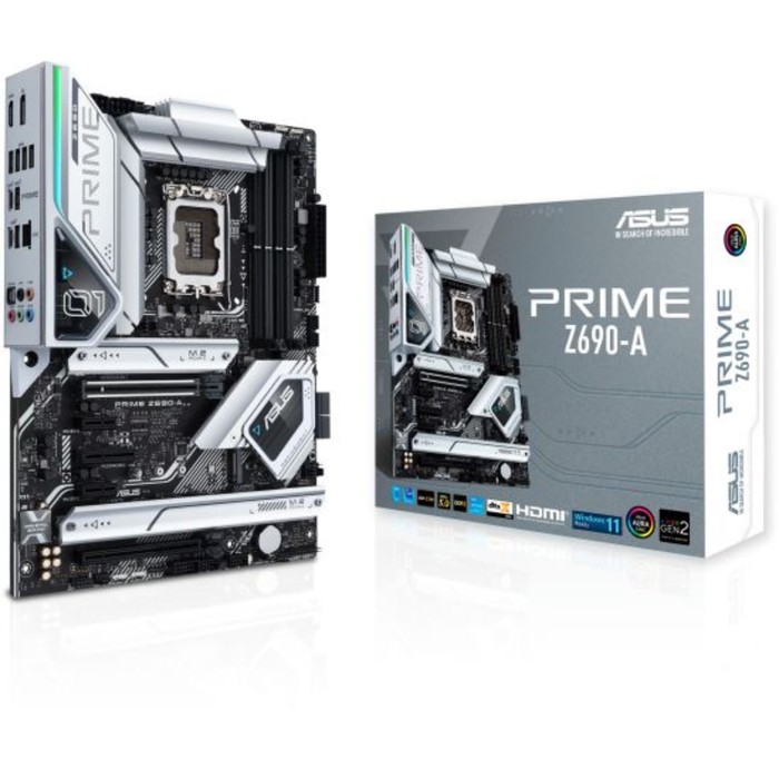 Материнская плата Asus PRIME Z690-A Soc-1700 Intel Z690 4xDDR5 ATX AC`97 8ch(7.1) 2.5Gg RAID   10044 - фото 51350233