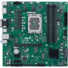 Материнская плата Asus PRO B660M-C D4-CSM Soc-1700 Intel B660 4xDDR4 mATX AC`97 8ch(7.1) GbL   10044