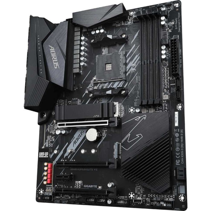 Материнская плата Gigabyte B550 AORUS ELITE V2 Soc-AM4 AMD B550 4xDDR4 ATX AC`97 8ch(7.1) 2.   10044 - фото 51350421